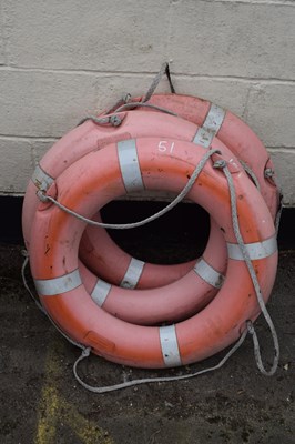 Lot 51 - Three vintage perry buoys