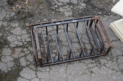 Lot 80 - Two metal hayracks