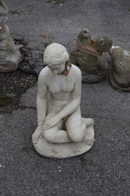 Lot 99 - Composite garden statue, height 50cm