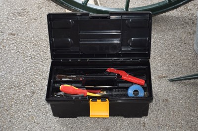 Lot 166 - Toolbox including tools