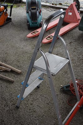 Lot 203 - Two rung stepladder