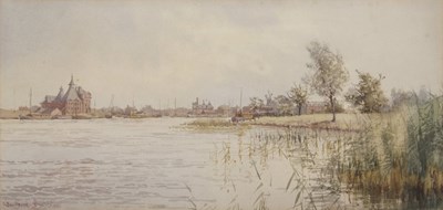 Lot 742 - Stephen Batchelder (British,1849-1932) 'Oulton...