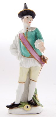 Lot 102 - Meissen mid 18th Century figure from the...