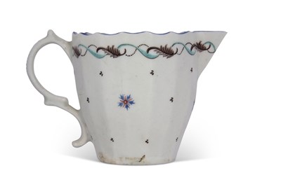 Lot 146 - Late 18th Century Lowestoft porcelain milk jug...