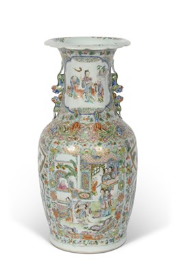 Lot 144 - Mid 19th Century Chinese porcelain vase...