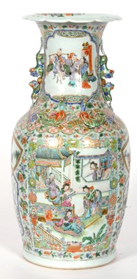 Lot 144 - Mid 19th Century Chinese porcelain vase...