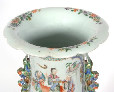 Lot 144 - Mid 19th Century Chinese porcelain vase...