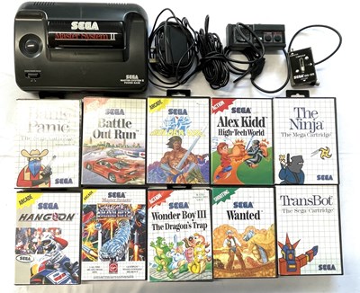 Lot 217 - A 1990 Sega Master System II video game...