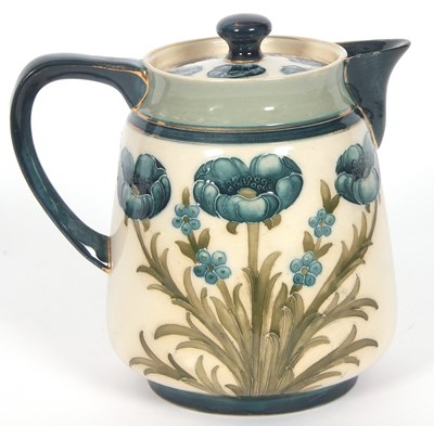 Lot 64 - MacIntyre Moorcroft Teapot and Stand