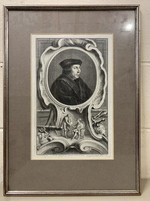 Lot 199 - Jacobus Houbraken (Dutch, 18th century),...