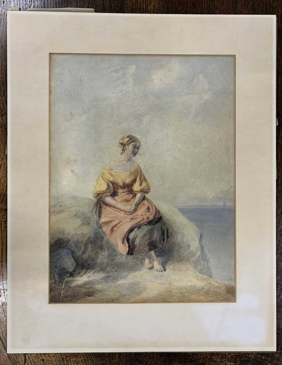 Lot 299 - Helen B. Bourne (19th century), watercolour on...