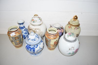 Lot 45 - Mixed Lot: Various modern Oriental vases and...