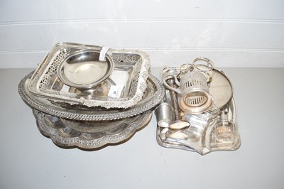 Lot 58 - Mixed Lot: Various assorted silver plated...