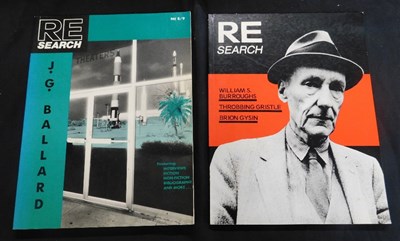 Lot 218 - WILLIAM S BURROUGHS AND OTHERS: RE/SEARCH 4/5 -...