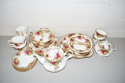 Lot 2 - Quantity of Royal Albert Old Country Rose tea...
