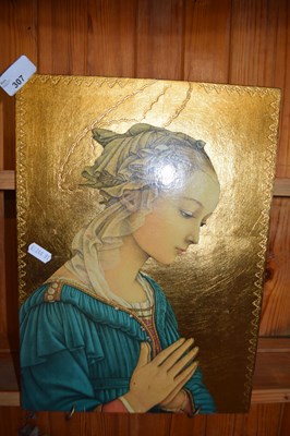 Lot 307 - Modern religious icon pictur
