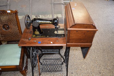 Lot 342 - Vintage Singer Treadle sewing machine