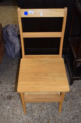 Lot 346 - Modern metamorphic folding chair/library steps