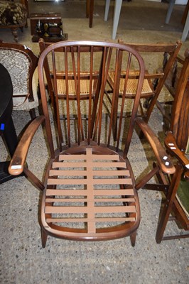 Lot 355 - Ercol stick back chair frame