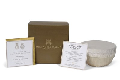 Lot 240 - Boxed Fortnum & Mason Christmas Pudding,...