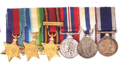 Lot 245 - Group of medals including an MVO awarded to Mr...