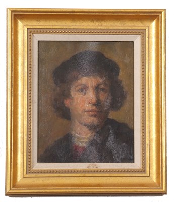 Lot 632 - British School, 19th Century, Portrait of a...