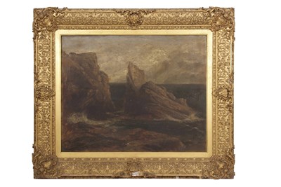 Lot 639 - British School, 19th Century, Sublime seascape,...