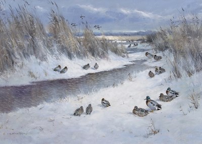 Lot 730 - Colin W. Burns (British, b.1944), Winter...