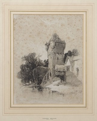 Lot 709 - Henry Bright (British 1814-1873), Achitectural...