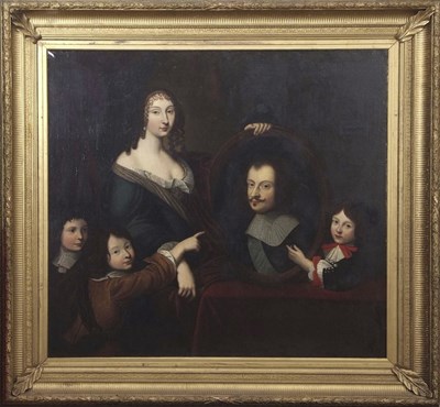 Lot 548 - Follower of Jacob Van Loo (Dutch, 1614-1670),...