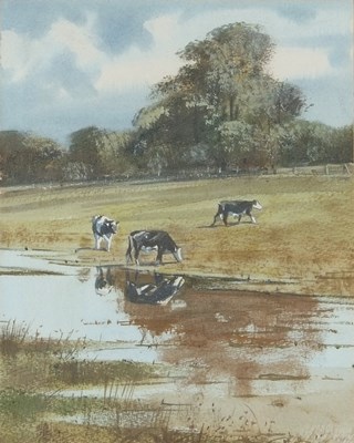 Lot 810 - Michael J. Sanders (British, b.1950), Cattle...