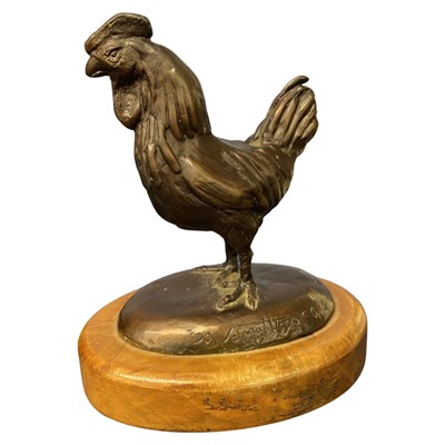 Lot 443 - Limited edition model of a chicken marked...