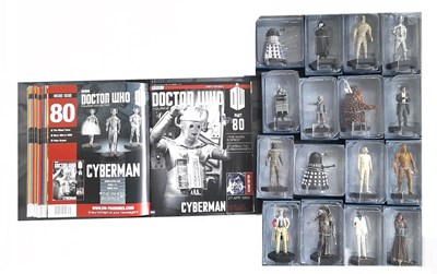 Lot 175 - A complete run of Eaglemoss Dr Who Magazine in...