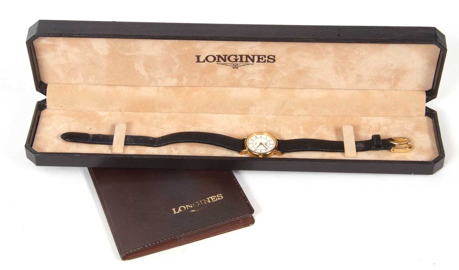 Lot 279 - Vintage Ladies Longines wristwatch with...