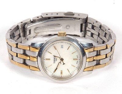 Lot 280A - Ladies Tissot Quartz wristwatch, it has a two...