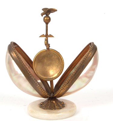 Lot 290 - Victorian mother of pearl pocket watch stand...