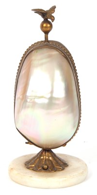 Lot 290 - Victorian mother of pearl pocket watch stand...