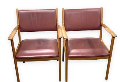 Lot 558A - Ole Wanscher (Danish 1903 - 1985) Set of Chairs
