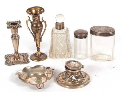 Lot 145 - Mixed Lot: George V single embossed candle...