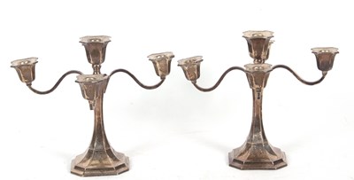 Lot 171 - Pair of early 20th Century Chester hallmarked...