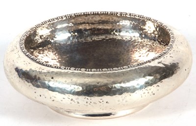 Lot 225 - George V hallmarked silver bowl with Arts &...