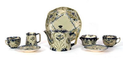 Lot 46 - Moorcroft Florian Tea for Two