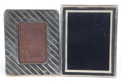 Lot 253 - Modern 925 marked photograph frame of...