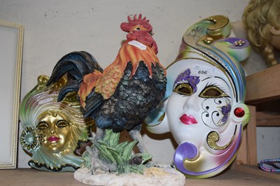 Lot 656 - Mixed Lot: Country Life model cockerel and two...