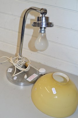 Lot 36 - Vintage chrome table lamp