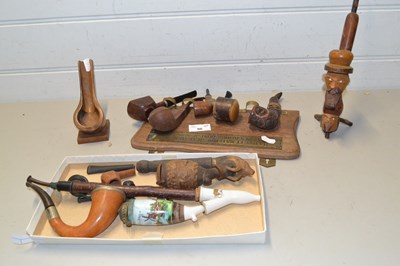 Lot 96 - Mixed Lot: Various assorted tobacco pipes