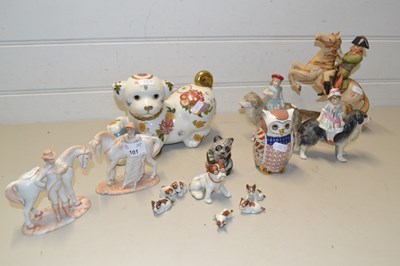Lot 101 - Mixed Lot: Various porcelain figures
