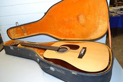 Lot 106 - Hustler acoustic guitar with travel case