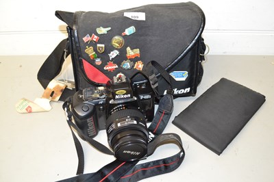 Lot 109 - Nikon F-401S camera with case