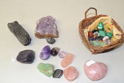 Lot 116 - Mixed Lot: Various assorted polished mineral...
